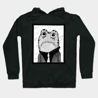 Portrait of a Weeping Toad Hoodie